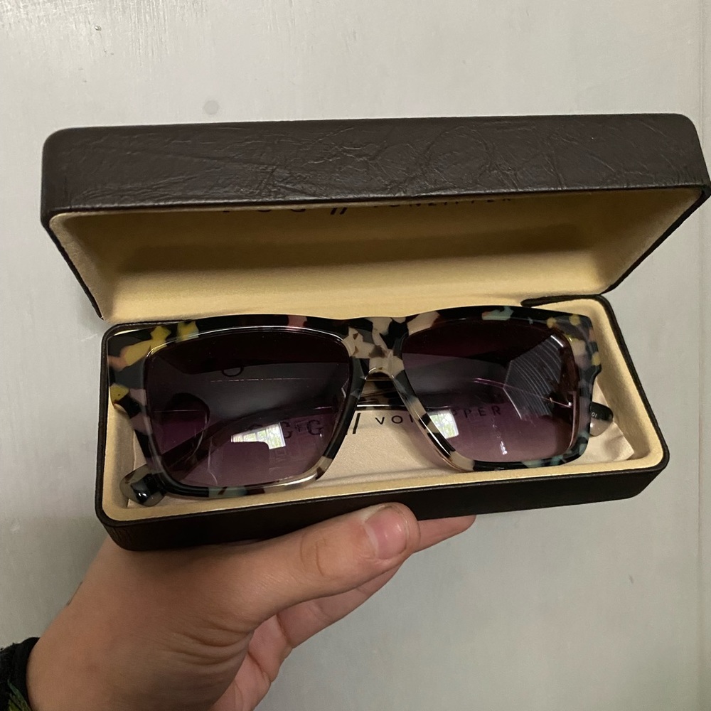 Von zipper x FCG brown detailed sunglasses (unisex / one size )